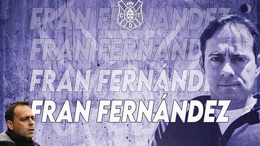 Ya es oficial: Fran Fernndez, nuevo entrenador del Tenerife
