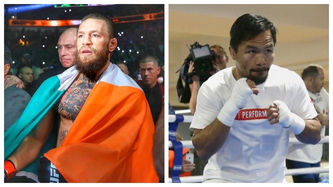 Conor McGregor alimenta los rumores sobre una posible pelea contra Manny Pacquiao