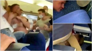 Batalla campal en un vuelo a Ibiza por la mascarilla: pero esta gente qu se cree?