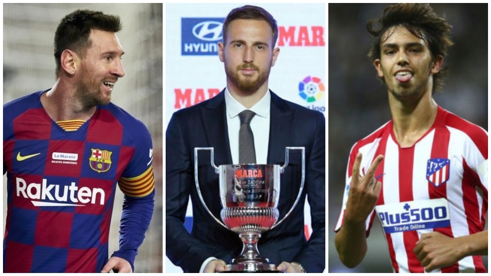Messi, Oblak and Joao Felix.