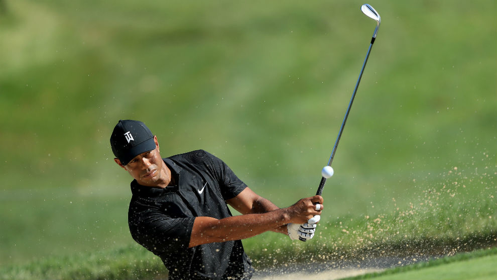 Tiger Woods prepara en su campo talismn el abordaje a la historia del golf