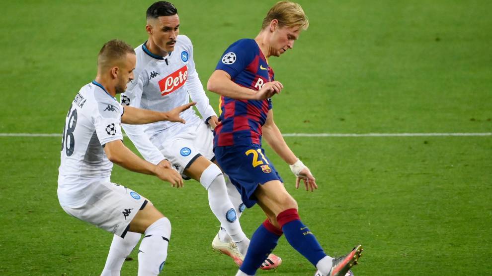 Barcelona ratings vs Napoli: De Jong brings good news ahead of Lisbon