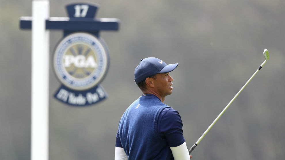 Tiger Woods ya no pelea por el triunfo pero pone a salvo varios rcords