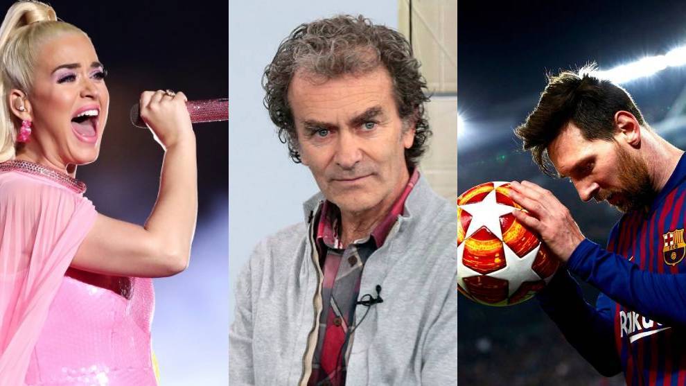 Katy Perry, Fernando Simn y Leo Messi