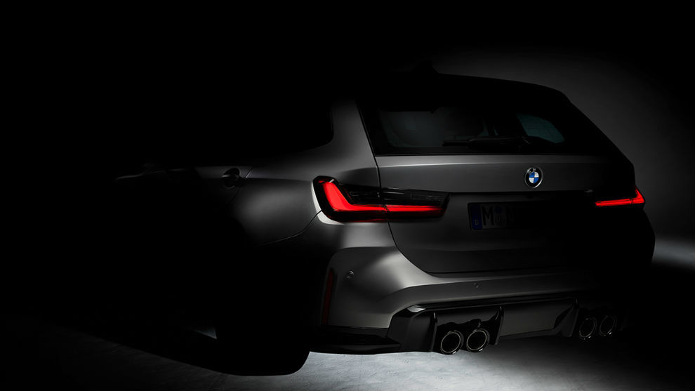 Así será la parte trasera del BMW M3 Touring.