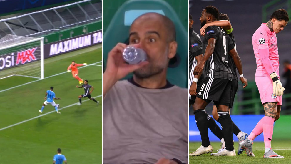 The two Manchester City howlers that left Guardiola stunned against Lyon