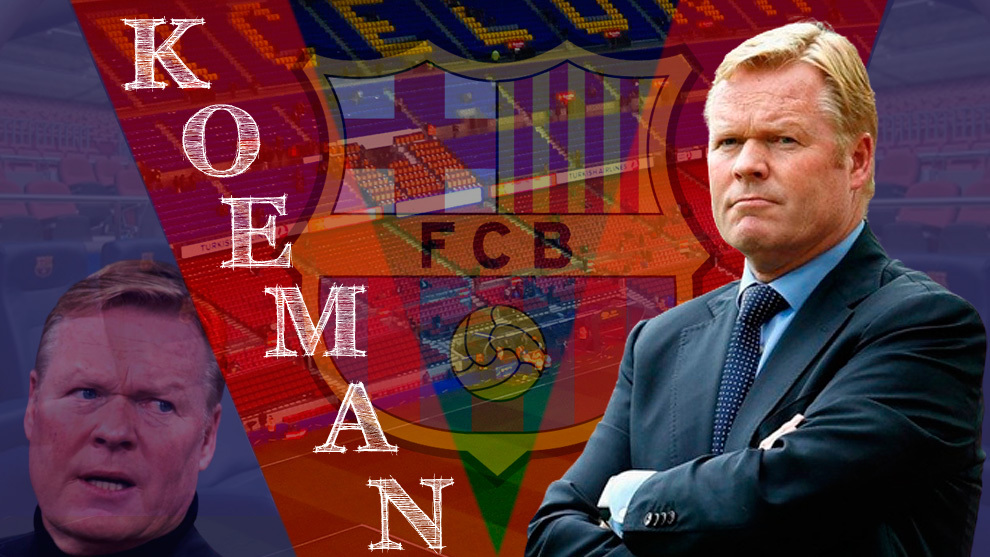Official: Ronald Koeman is Barcelona's new coach