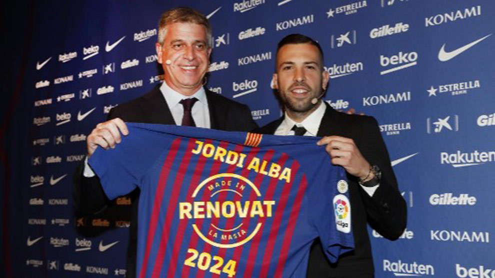 Barcelona and their last contracts