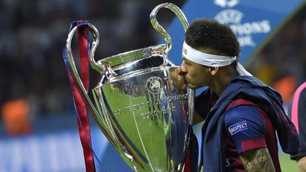 ¿Cuántas Champions League ha ganado Neymar