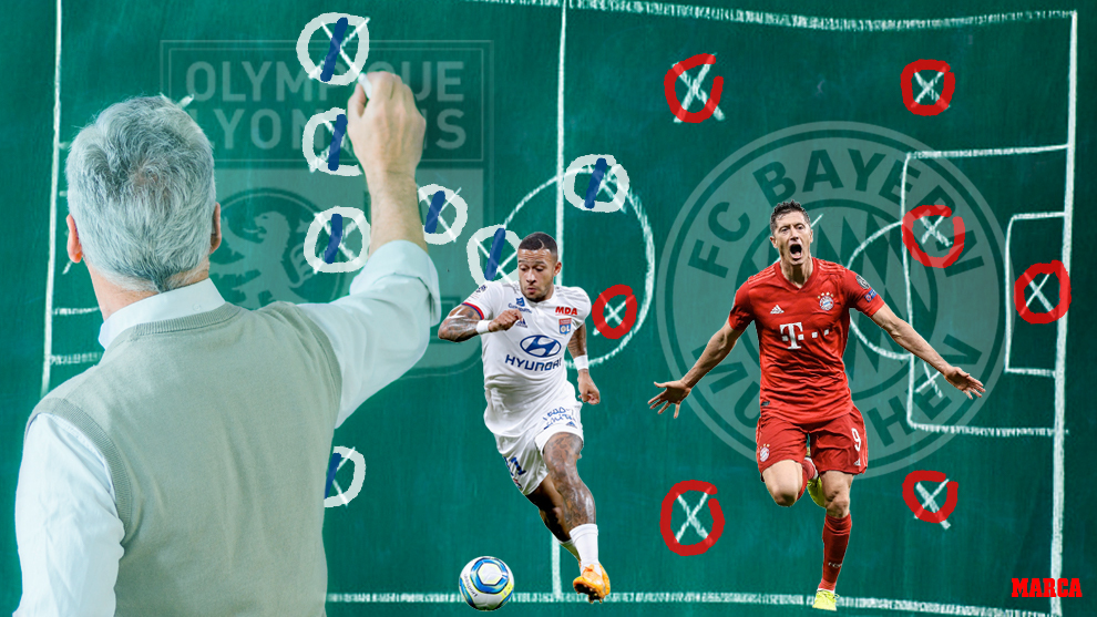 Las claves para que el Lyon siga sorprendiendo y elimine al Bayern