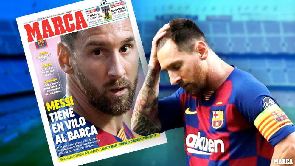 Messi tiene en vilo al barcelonismo: su futuro est en el aire