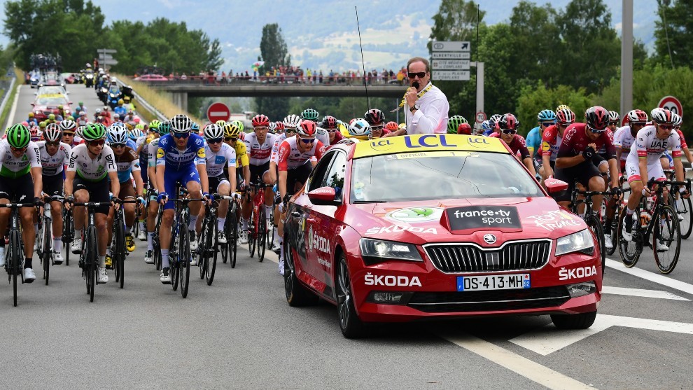 Skoda volver a liderar el pelotn del Tour de Francia, ahora con el Superb iV