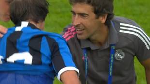 El bonito gesto de Ral con un futbolista del Inter que ha enamorado a Italia