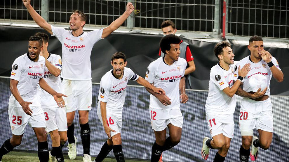 El Sevilla de Lopetegui consigue su sexta Europa League tras remontar ante el Inter