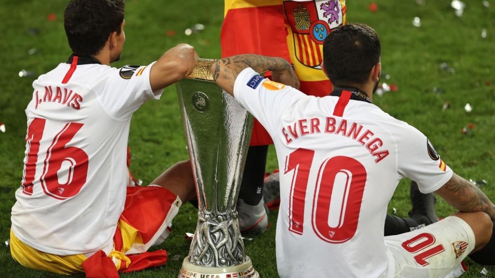 Banega: It's time for me to leave Sevilla, but I leave satisfied