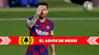 Leo Messi durante un partido