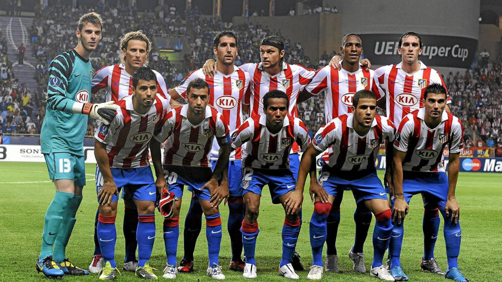 Ten years on from Atletico Madrid's first European Super Cup