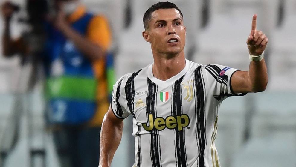Cristiano Ronaldo con la Juventus en un encuentro de esta temporada.