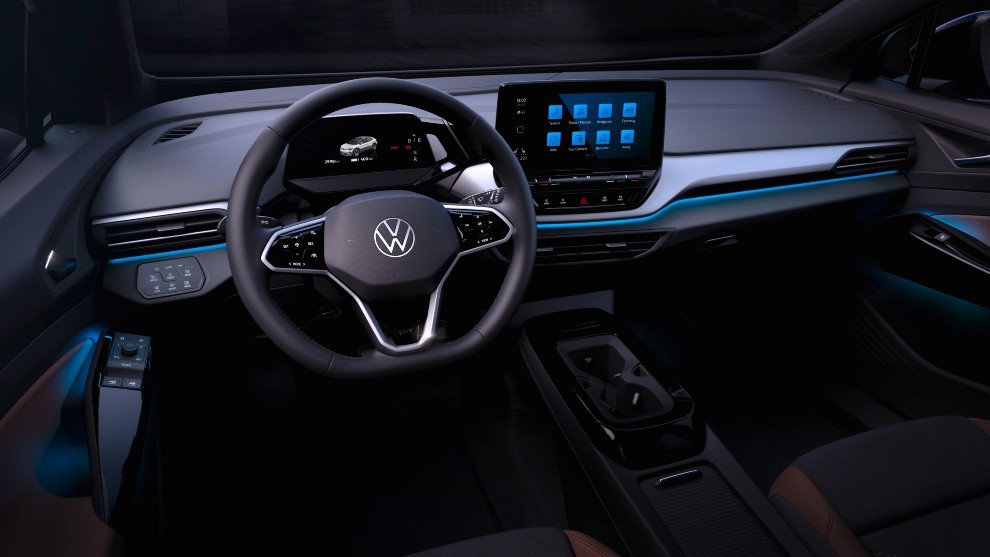 Primera imagen oficial del interior del Volkswagen ID.4.