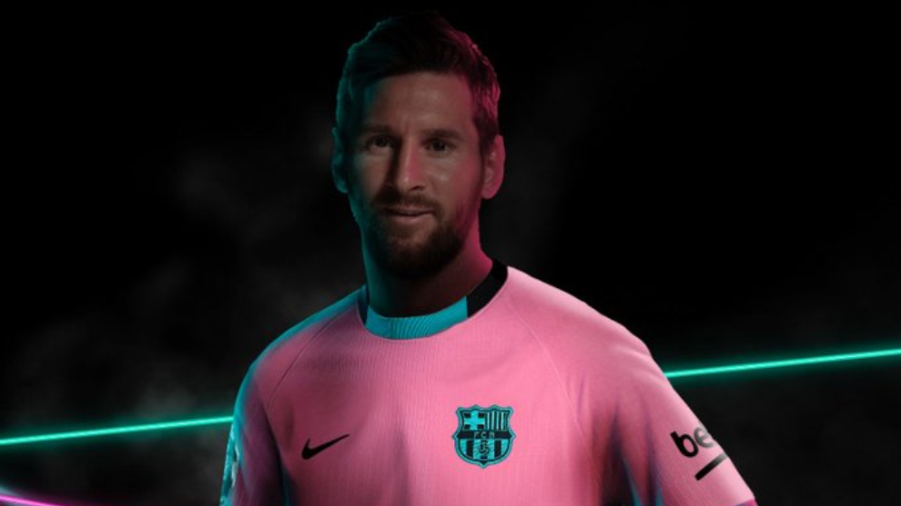 Barcelona: Así es camiseta rosa del Barcelona Marca