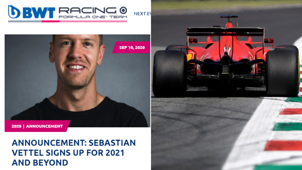 Oficial: Vettel, de 'descartado' en Ferrari a ser anunciado con Racing Point