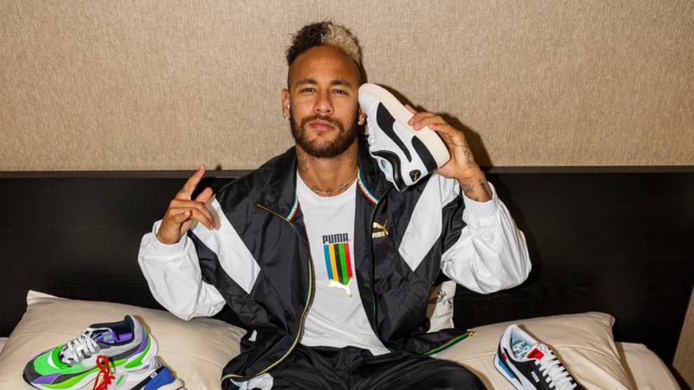 Qual a marca que patrocina o Neymar?