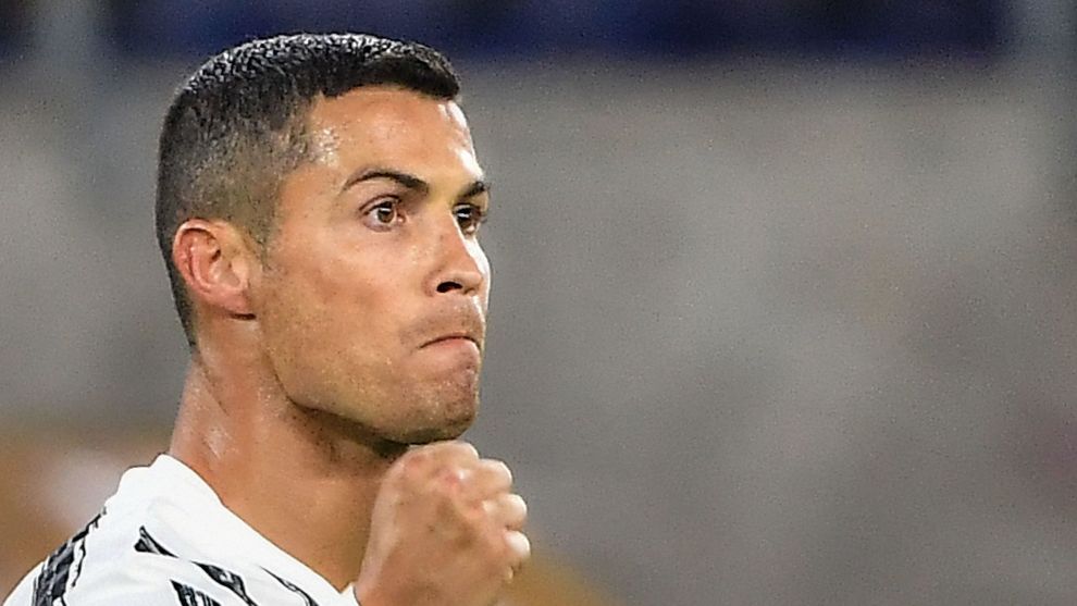 Ronaldo celebrando uno de sus goles