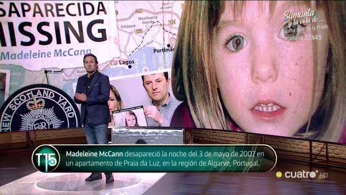Iker Jiménez desvela las anomalías del caso de la desparición de Madeleine McCann