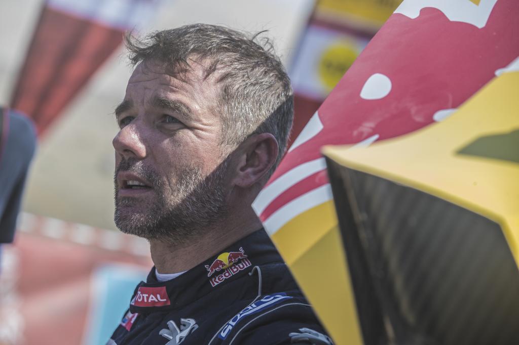 Loeb, en el Dakar 2018.