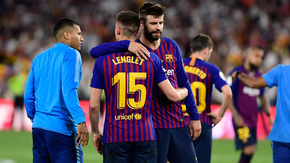 Pique and Lenglet.