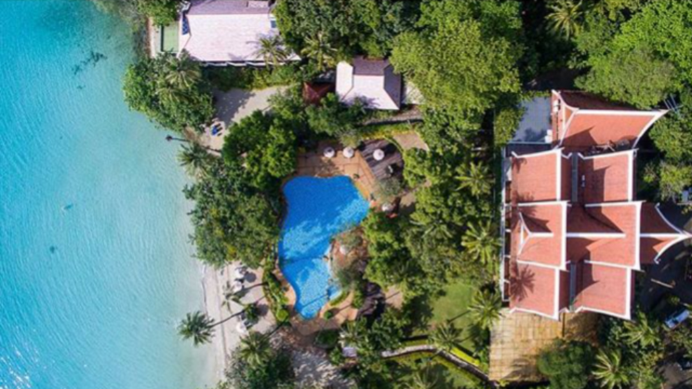 Hotel Sea View Resort de la isla de Koh Chang en Thailandia