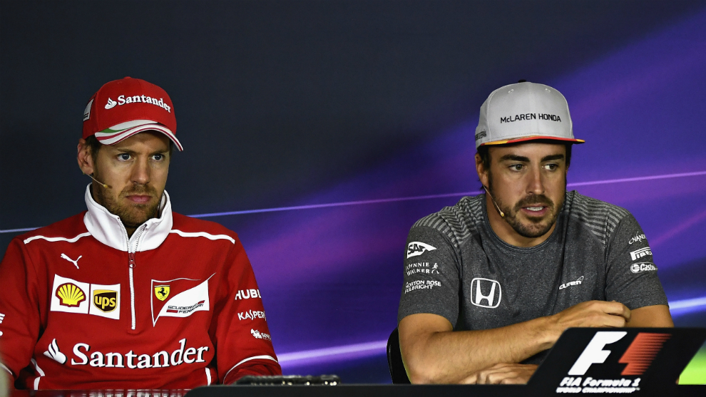 Más que nada chorro Investigación F1 2020: Fernando Alonso justifica a Vettel: "A los dos nos faltó el coche  adecuado en Ferrari" | Marca.com