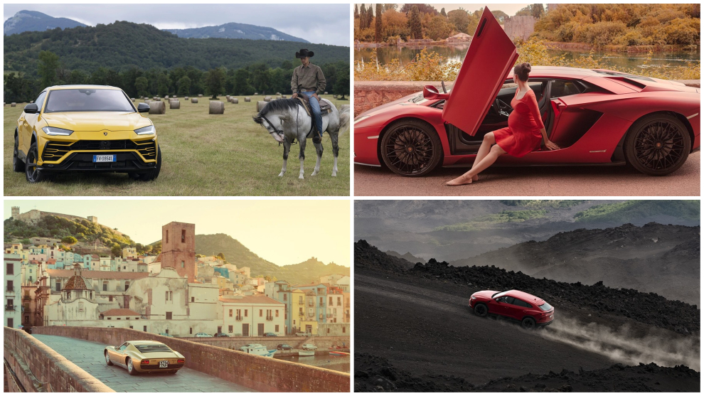 Lamborghini e Italia como nunca los habías visto