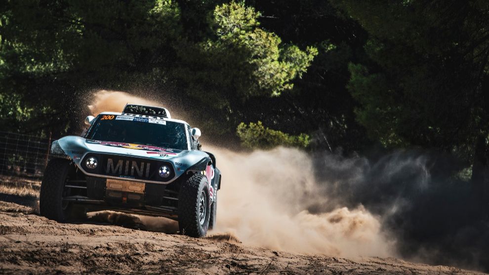 Carlos Sainz (Mini) Andaluca Rally 2020.