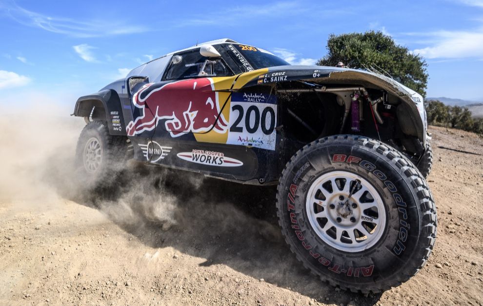 Carlos Sainz (Mini) Andaluca Rally 2020.