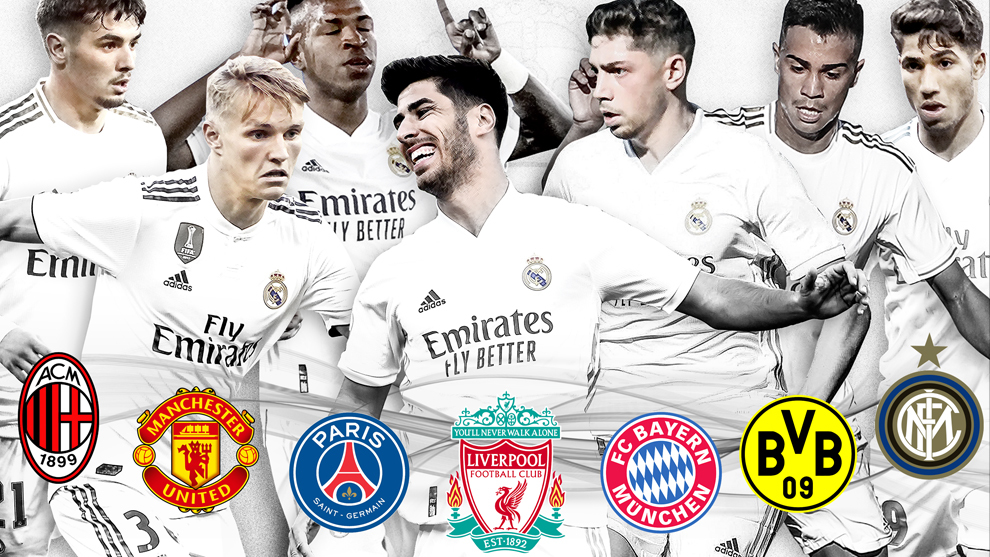 blanco precisamente Sensación Real Madrid: Los grandes clubes de Europa acechan a la 'galaxia joven' del Real  Madrid | Marca