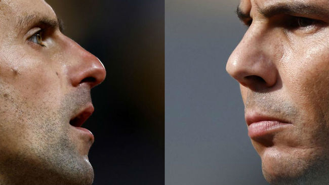 Djokovic y Nadal, cara a cara