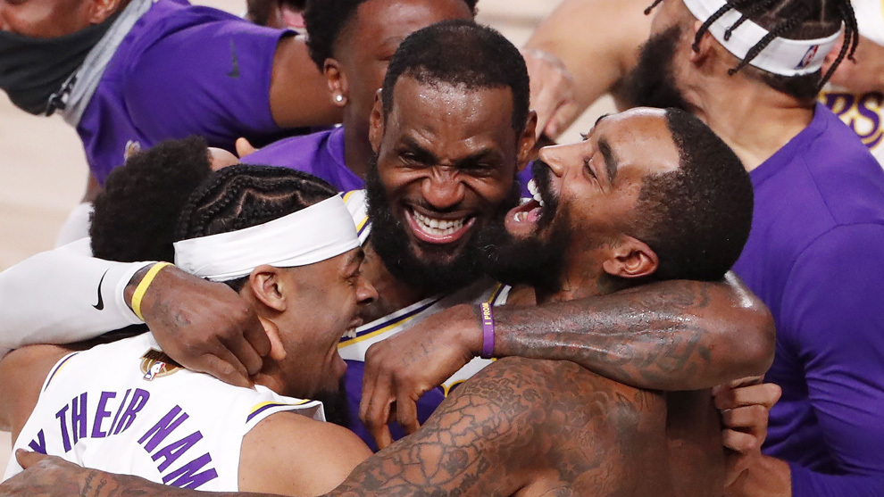 Los Angeles Lakers campeones de NBA 2020 en la final ante Miami Heat
