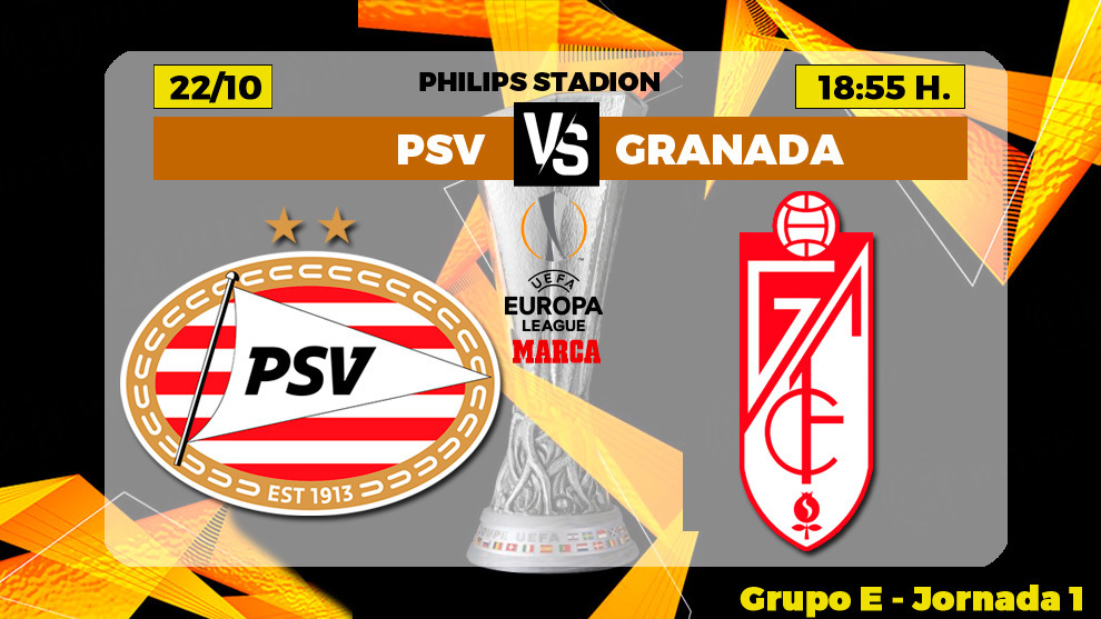 PSV - Granada: resumen, resultado y goles