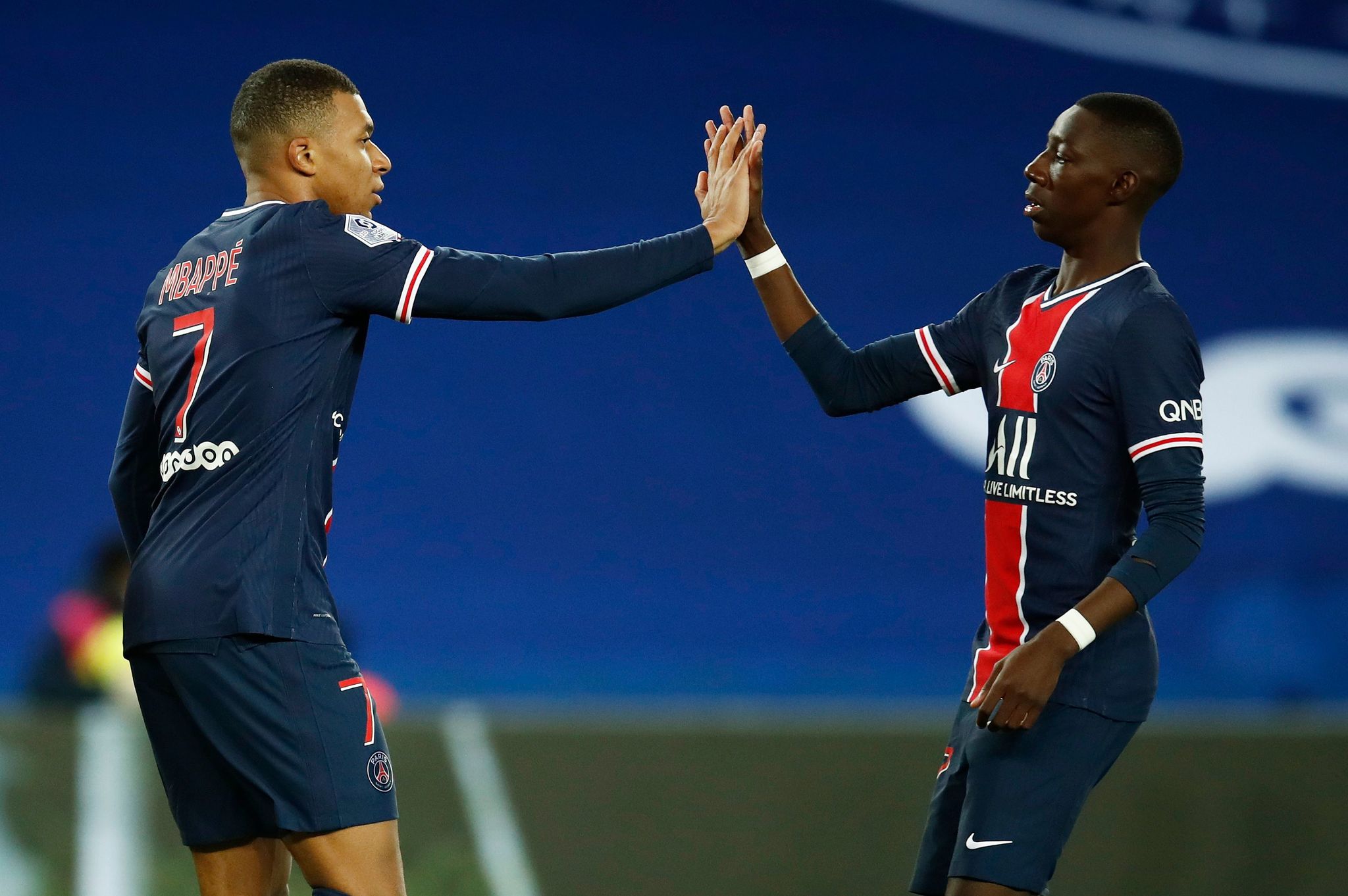 Moise Kean y Kylian Mbapp guan la goleada del PSG al Dijon