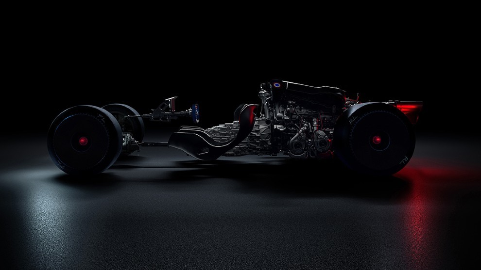 El nuevo superdeportivo de Bugatti, al desnudo... literalmente