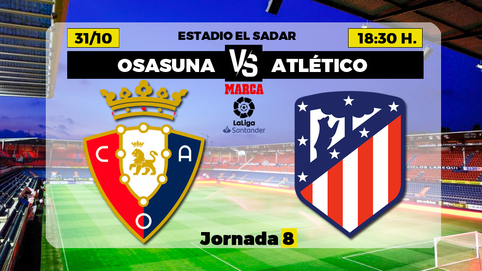 Liga 2020/21 J8º: Osasuna vs Atlético de Madrid (Sábado 31 Oct./18:30) 16040763699413