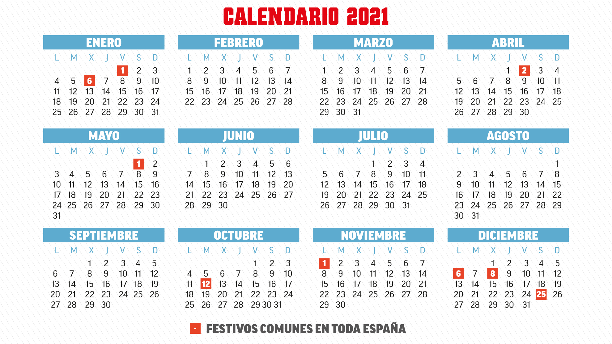 Plantilla Gratuita Con El Calendario De Festivos Del 2021 En Excel Porn Sex Picture 
