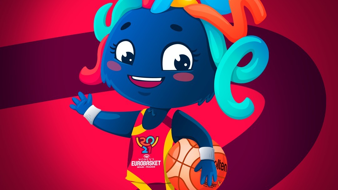 Lola, la mascota del Eurobasket 2021.