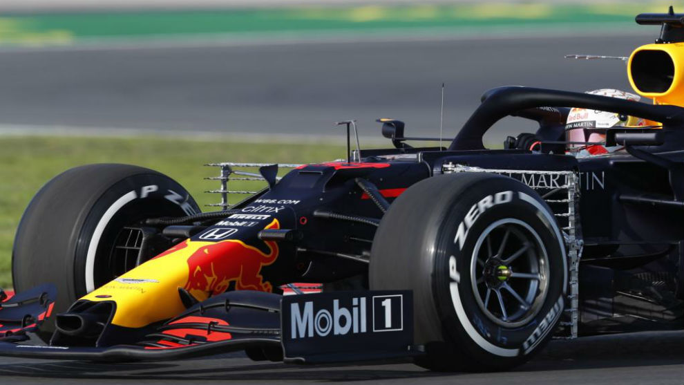 Max Verstappen, durante los Libres 1 del GP de Turquía 2020.