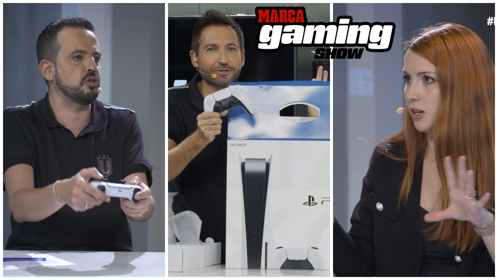 El unboxing de la PS5 en MARCA Gaming Show