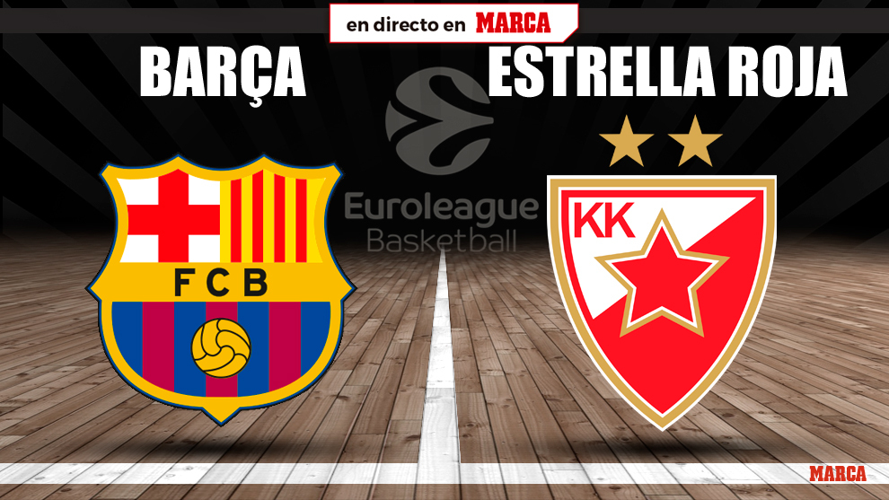 Barcelona - Estrella Roja: horario y donde ver por TV hoy y online el partido de la Euroliga