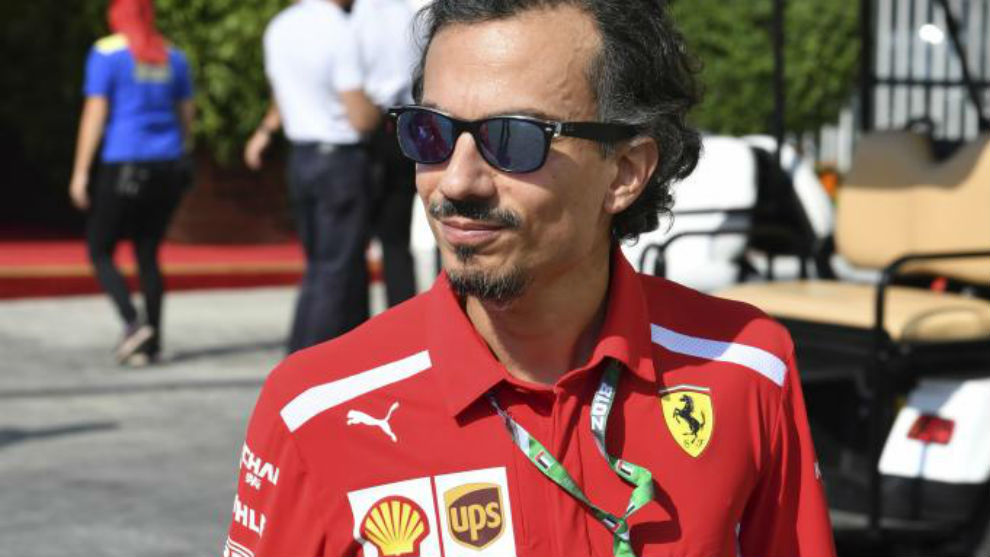 Laurent Mekies, director deportivo de Ferrari, en una imagen de archivo.