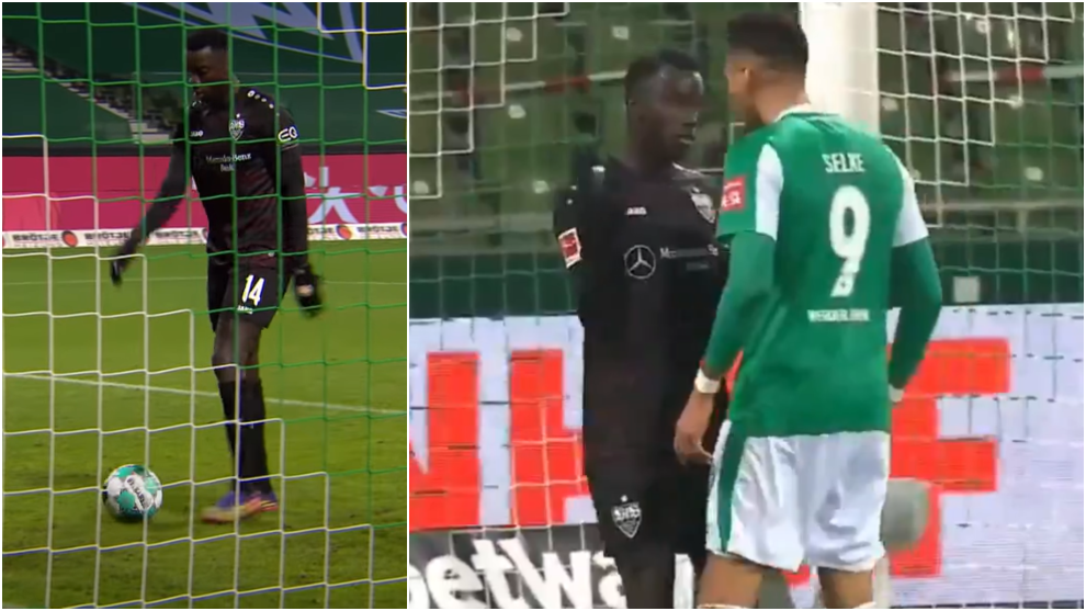 Wamangituka saca de quicio a sus rivales en su segundo gol al Bremen