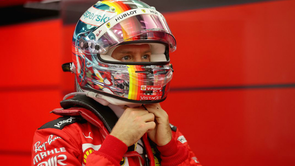 Hasta Vettel se rinde a Checo Prez: "Estoy realmente feliz por l. De verdad!"
